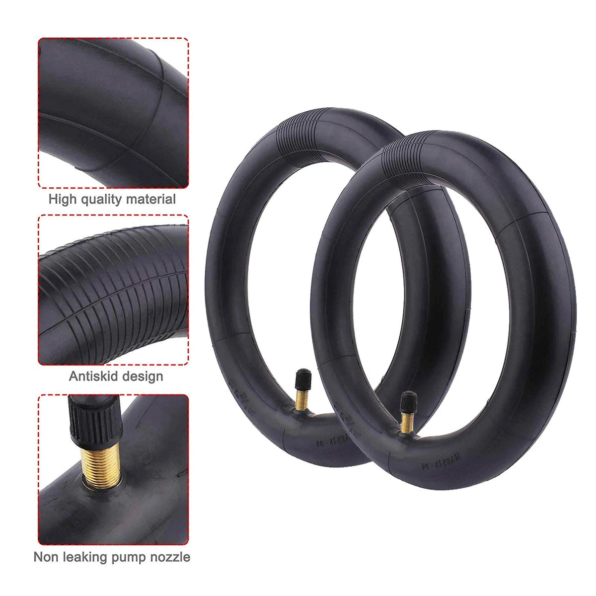 (2-Pack) AR-PRO 8.5 Inches x 2 Scooter Inner Tube 8.5" x 2" (TR4A)