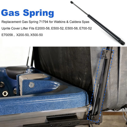 71794 Spa Cover Lifter Gas Spring for Watkins / Caldera Spas – E2000-58, E500-52
