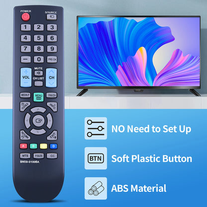 Replace Remote Control BN59-01006A For Samsung LED LCD HD Smart TV LN32C350