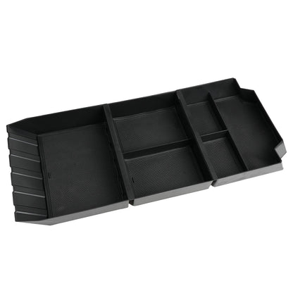 Floor Console Organizer for Tesla Cybertruck 2024+, TPE Storage Tray Box Caddy