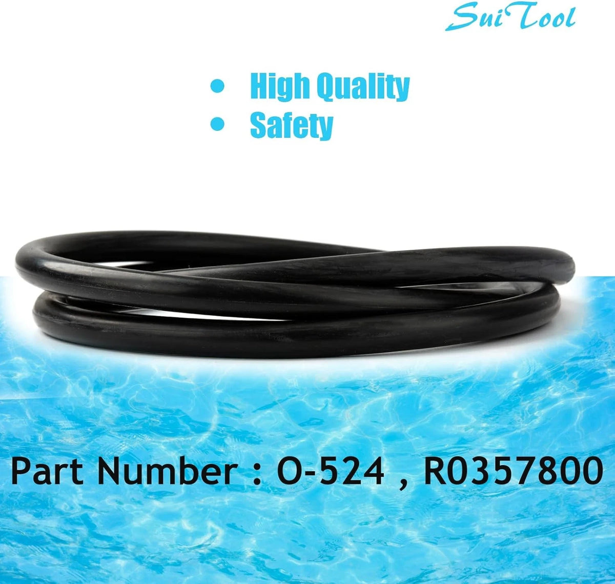 R0357800 Pool Filter Tank O-Ring Replacement for Jandy CL340, CL460, CL580,...