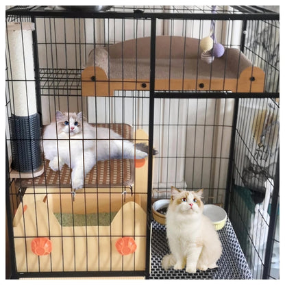 MUYG Cat Scratching Post Replacement,15.7 in M8 Tower 【Beige with Brush】