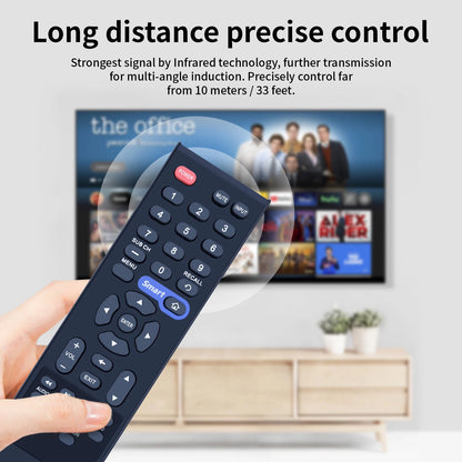 GXJA Replacement Remote Control For Sanyo LCD TV DP50E84 DP55D33 DP58D33