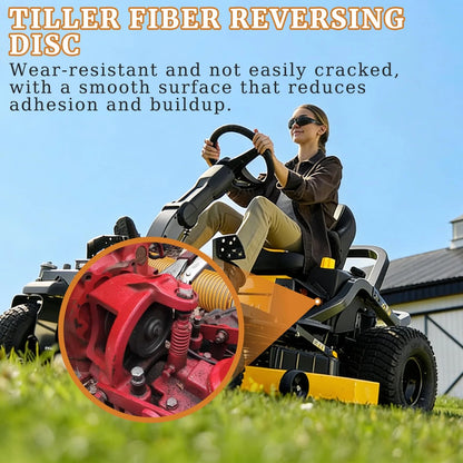 Tiller Fiber Reversing Disc Compatible with Troy-Bilt Horse Tillers Parts...