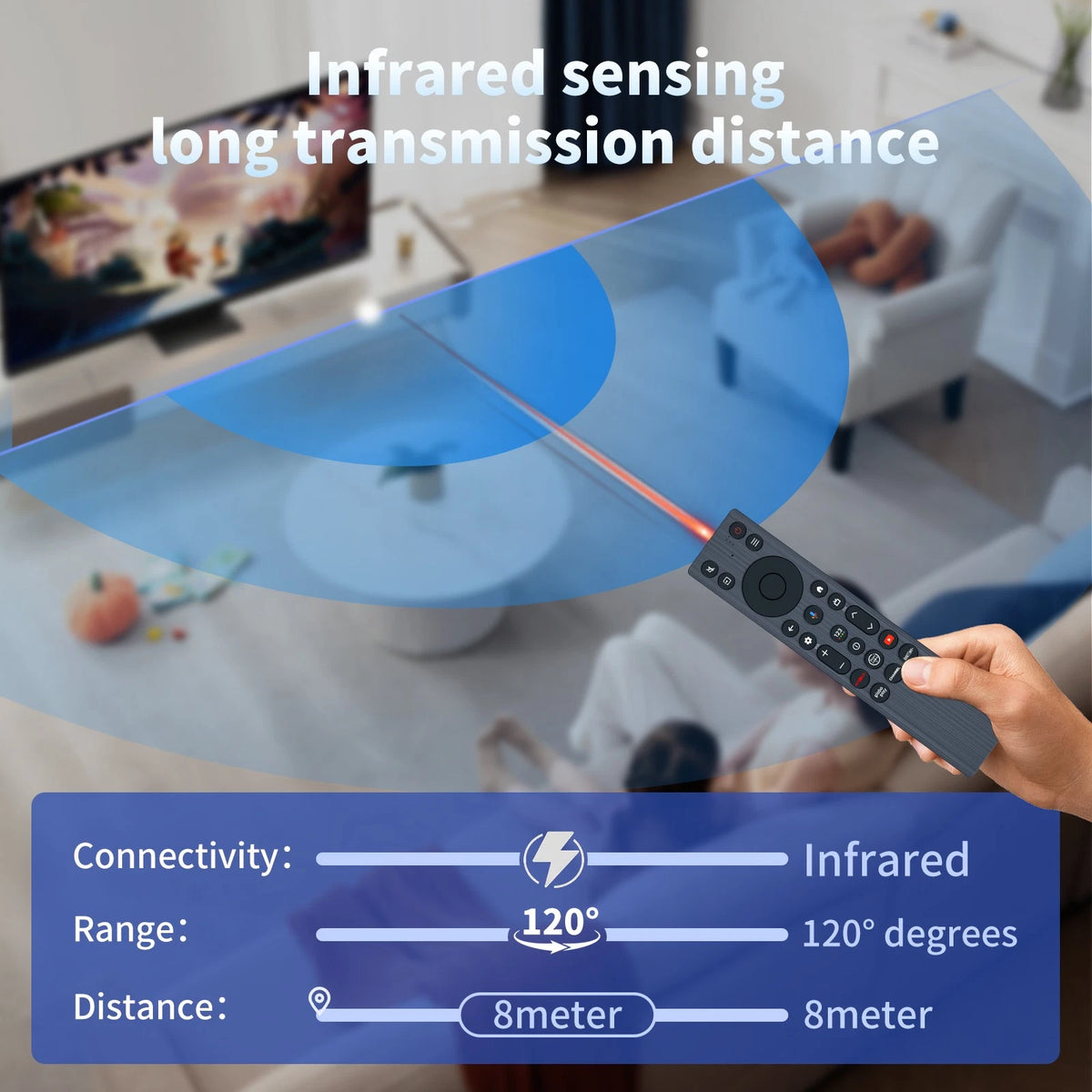 RC813A FMB4 Voice Remote Control For TCL Smart TV