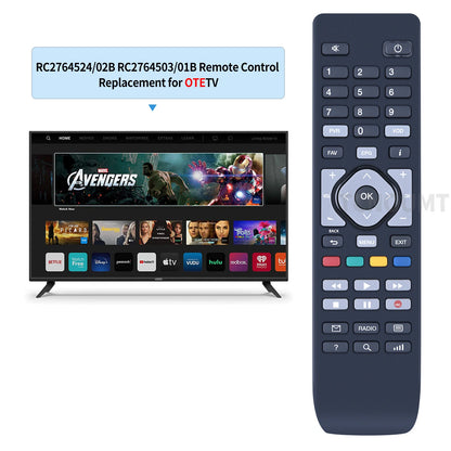 RC2764503/01B Replace Remote Control For OTE TV Set-top Box