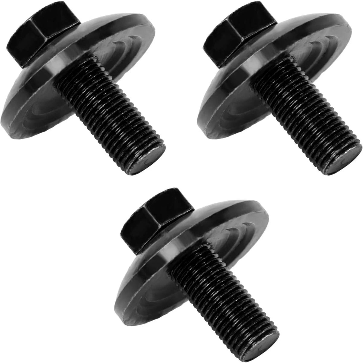 3X Blade Bolt & Washer Set for Husqvarna Poulan PRO Weed Eater Mowers