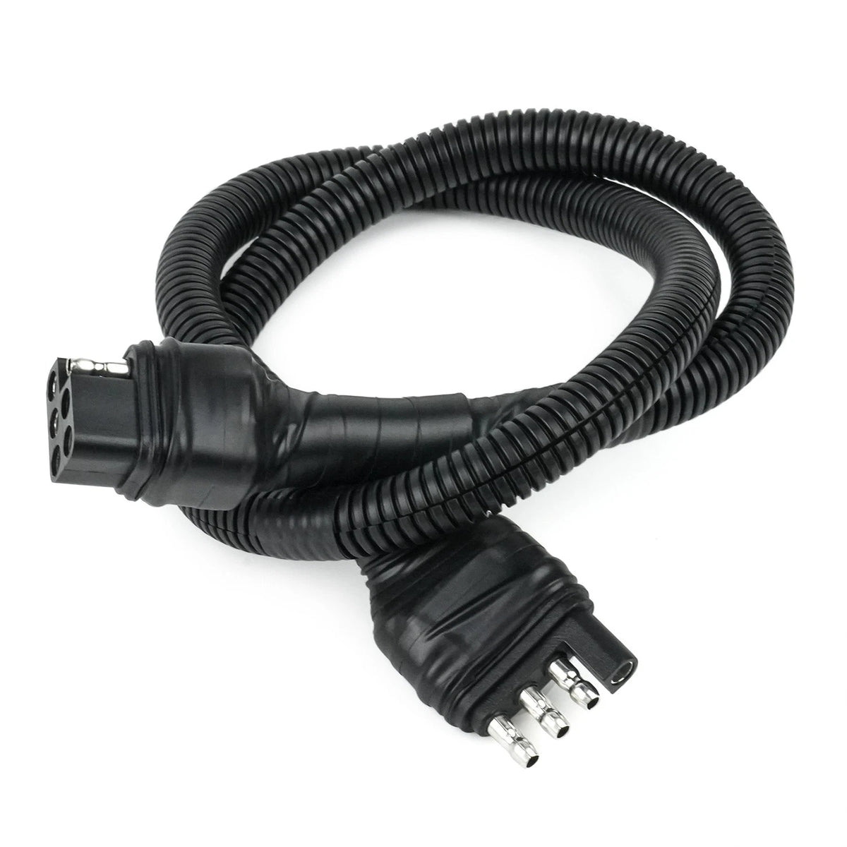 32" 4-Way Flat to 6-Way Square Connector Wiring Harness For Starcraft Fold-Down