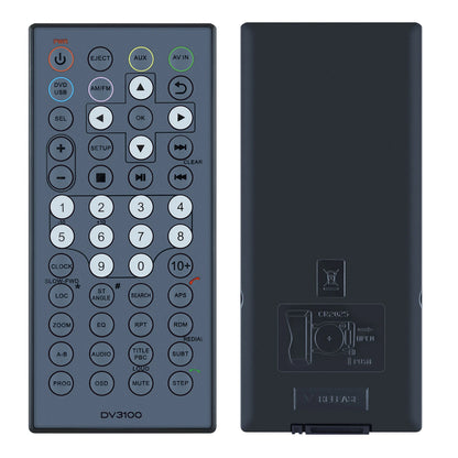 Replacement Remote Control For Furrion Entertainment System DV3100 DV3100-RC