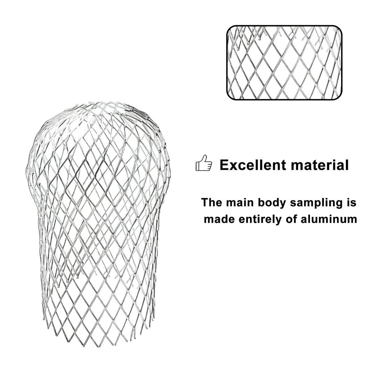 Sankoly 4 Pack Downspouts Gutter Guard Aluminum Filter Strainer Expandable...