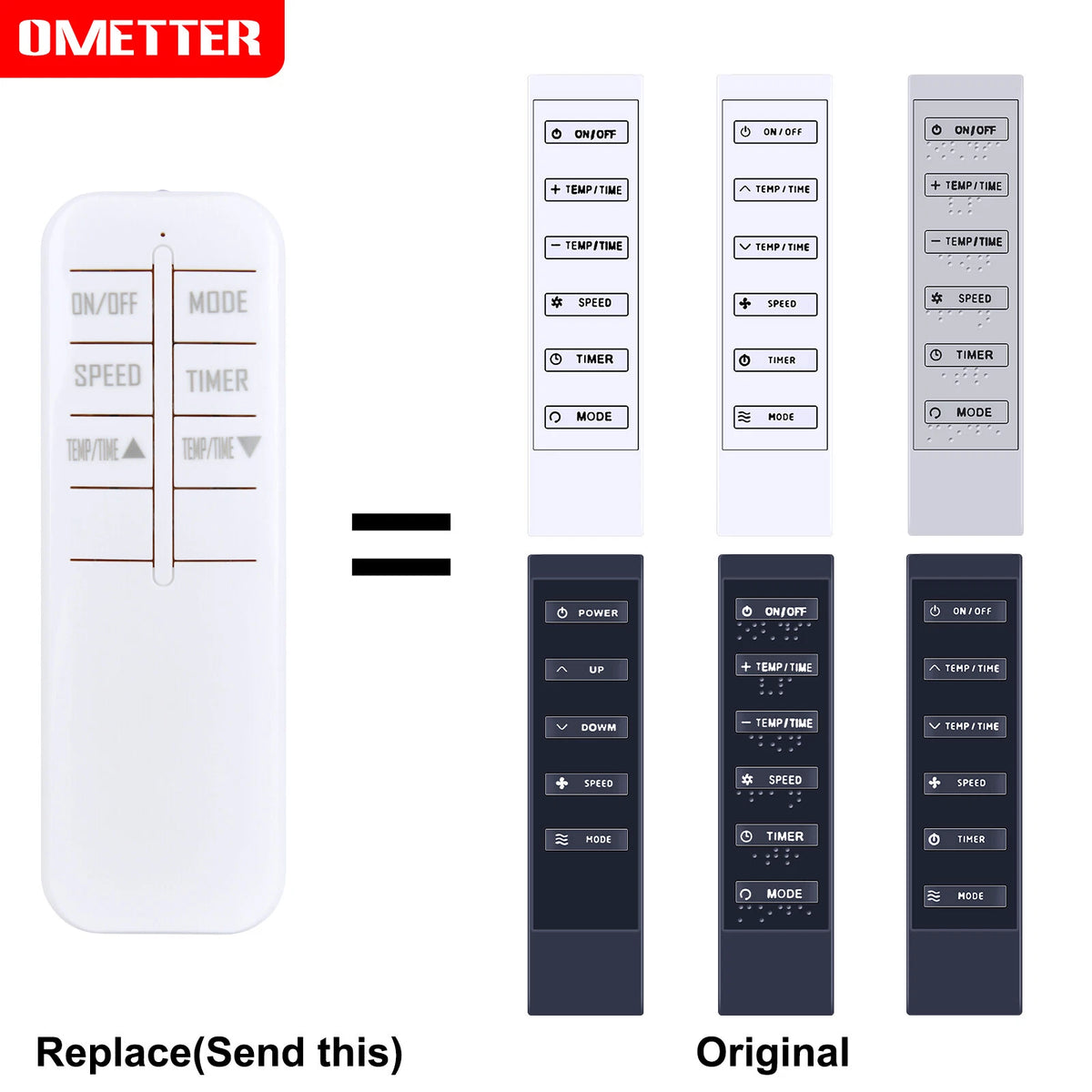 Remote Control For Haier Air Conditioner A2530-450-AA11 A2530-451-AB02