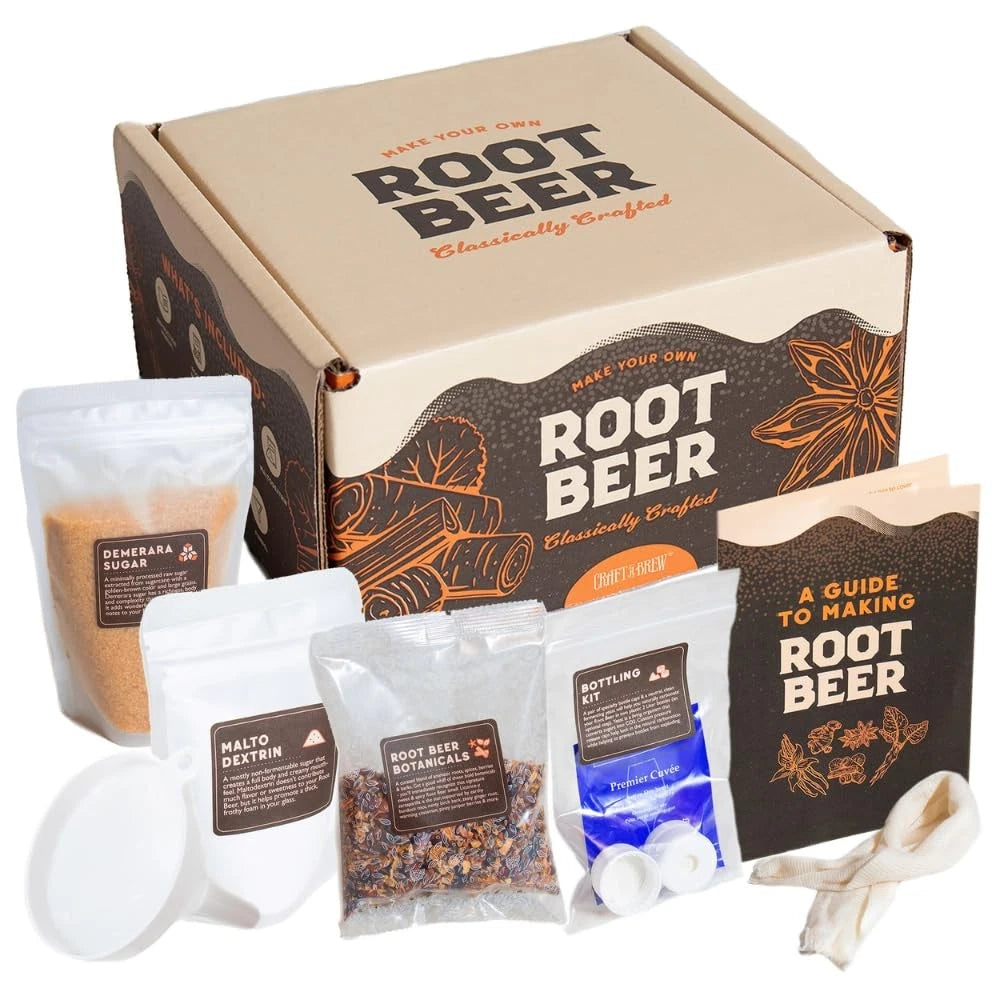 Craft A Brew - DIY Make Your Own Root Beer - Complete 1 Gallon