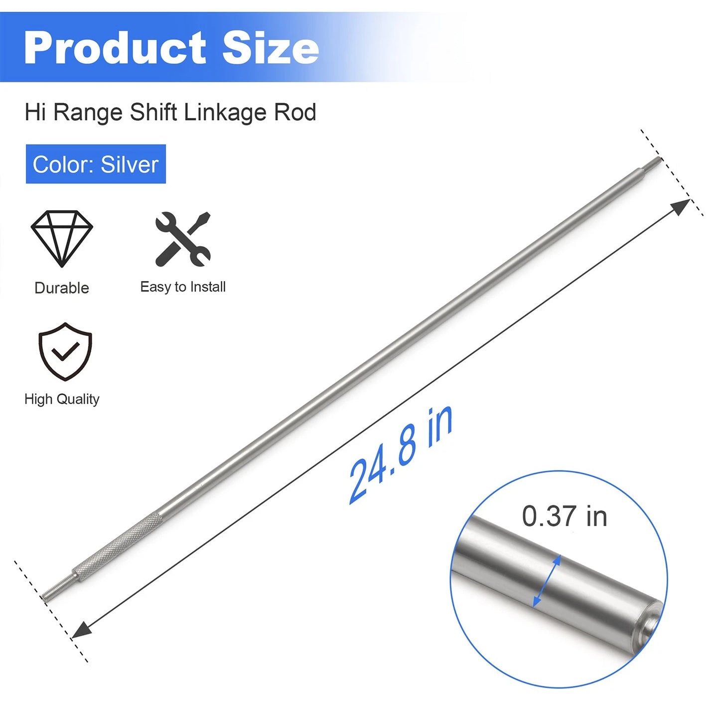 Hi Range Shift Linkage Rod 5020823 Fits Polaris Sportsman 500 400 335 Sliver