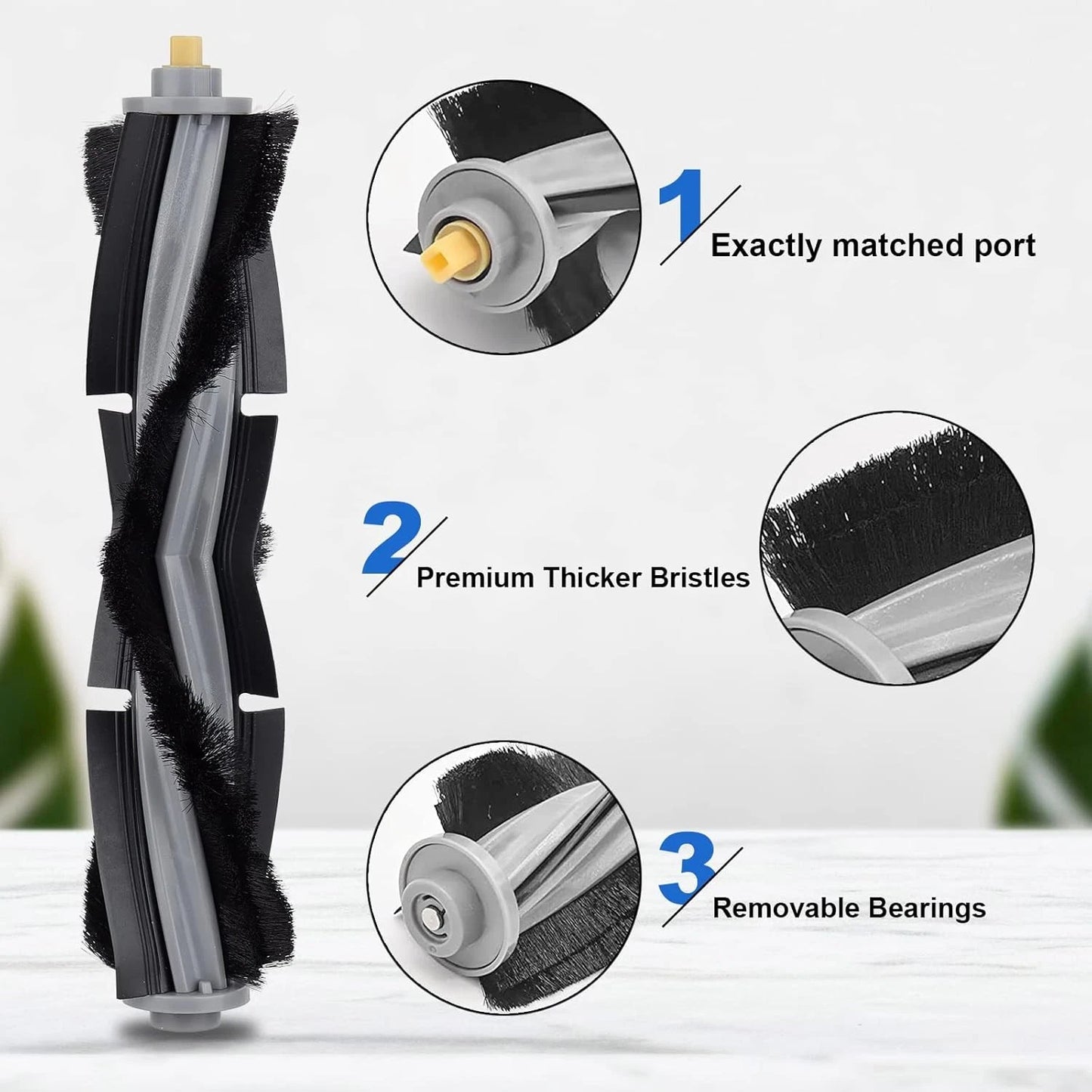 Replacement Parts for ECOVACS DEEBOT X1 OMNI Turbo T10 T20 Kit