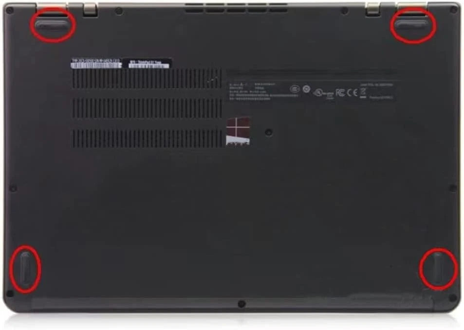 Replacement Bottom Rubber Feet Foot Cover Compatible with Lenovo Thinkpad...