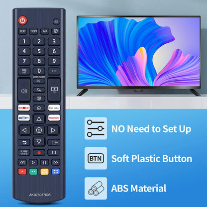 AKB76037605 Replacement Remote Control For LG TV 32LM577BZUA 55UP7000PUA