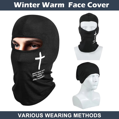 4 Pcs Football Cross Ski Mask Full Face Cover Faith Christian Balaclava...