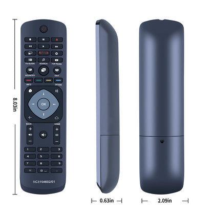 RC3154602/01 For Philips TV Remote Control 52PFL7704D 47PFL7704D 42PFL7704D