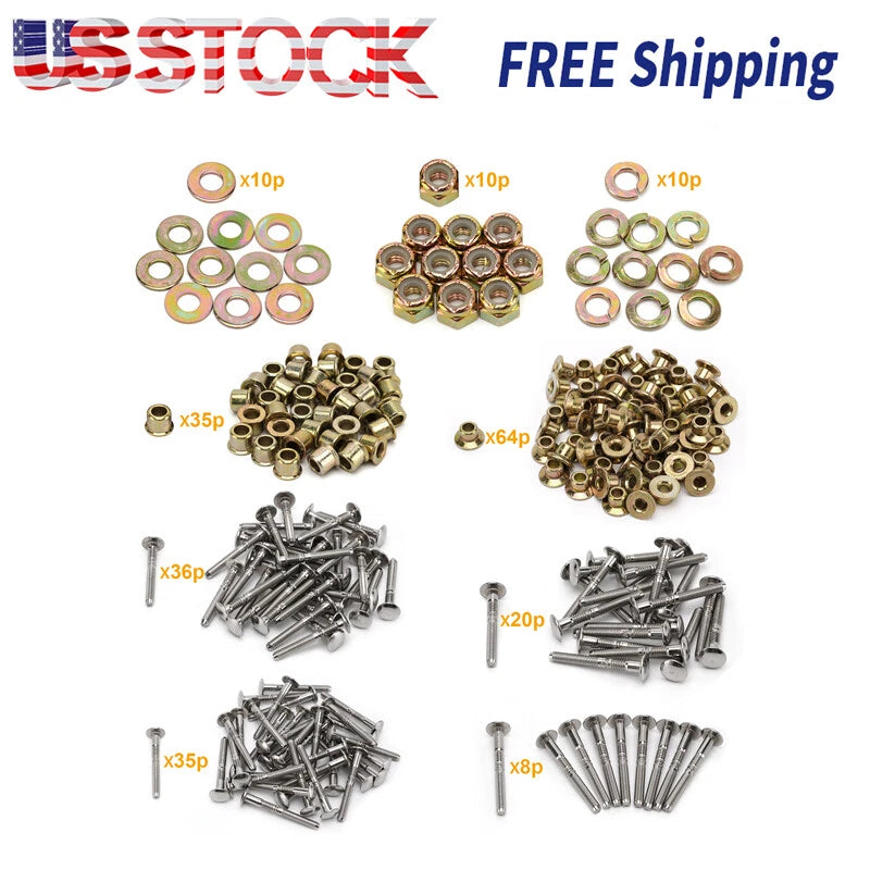 For Peterbilt 379 Front Grill Huck Rivet Kit Stainless Steel