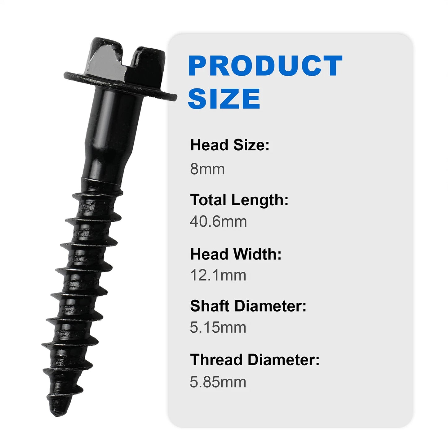 Air Box Screw Tapping Hex Flange Head Screw 6509605AA