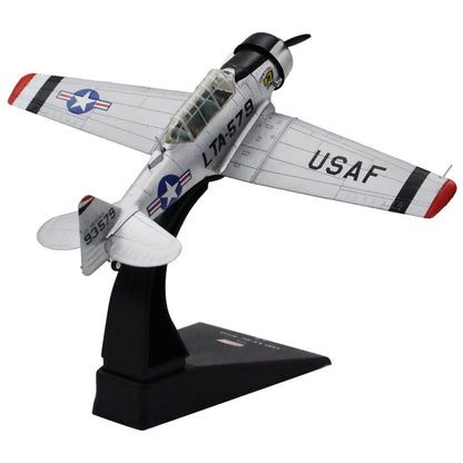 1/72 WWII USA 1953 T6 LT-6G Texan Fighter Aircraft Model Military Collection D