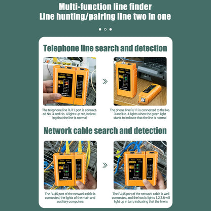 Networks Cable Tester Ethernet RJ45 RJ11 LAN Wire Telephone Cable Testing Tool g