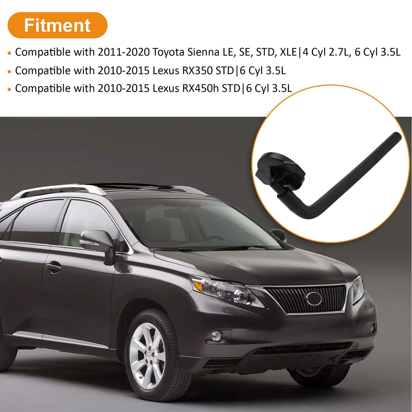 For Toyota Coolant/Antifreeze Reservoir/Expansion Tank Cap 16405-0P040