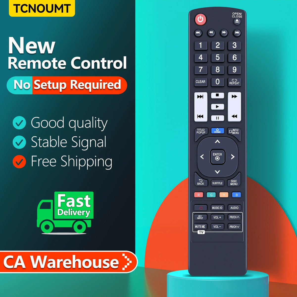 AKB73615702 Remote Control For LG Player BP620 BP620C BH7220B BH7420P