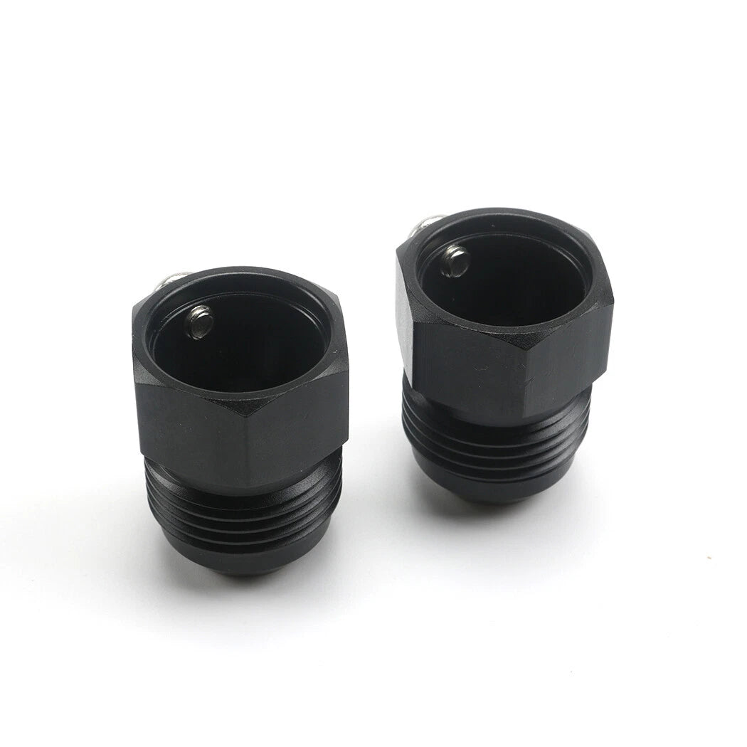 For CTS-V ZL1 6.2L LSA Supercharger Coolant Line -12AN Adapter Fittings CBW-082B