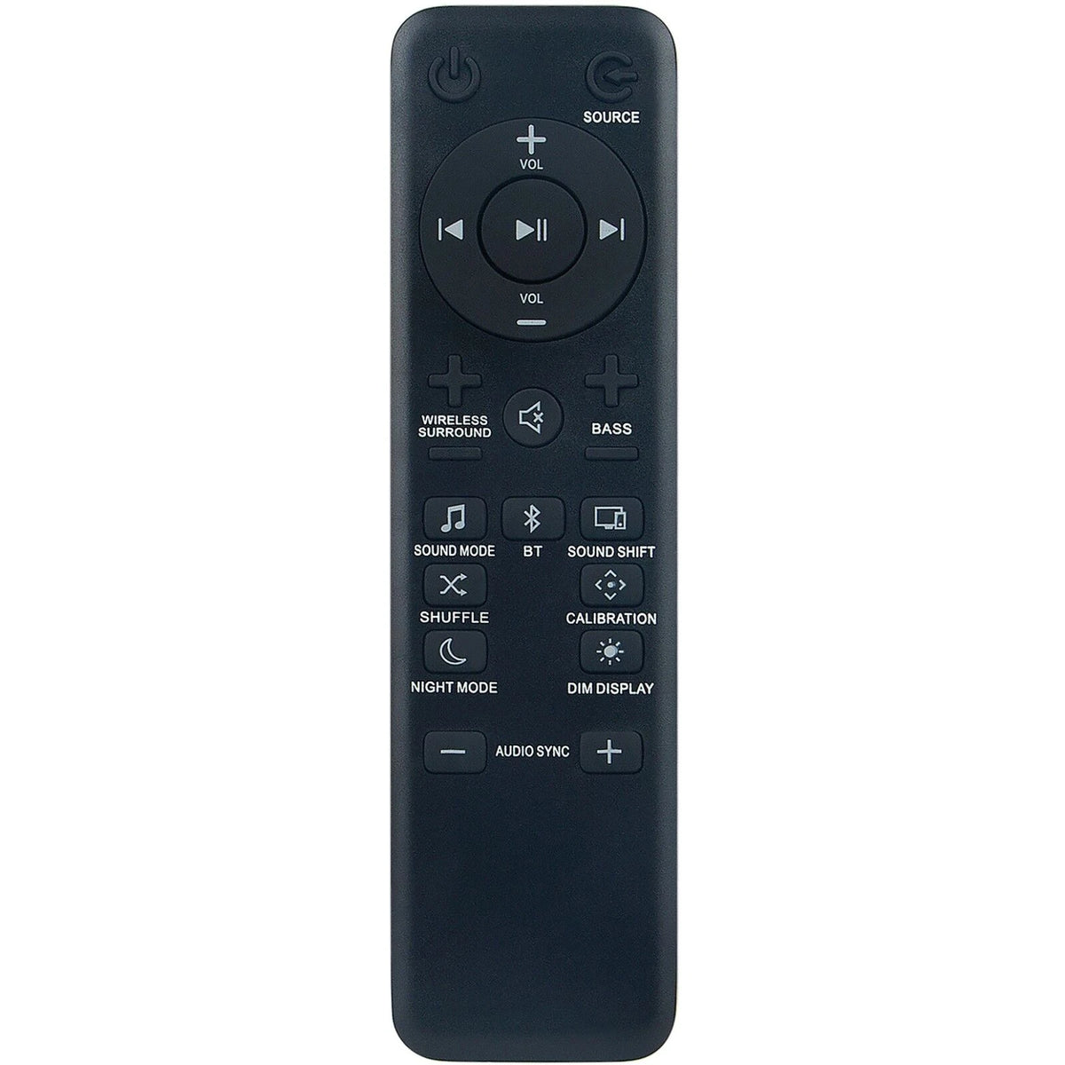 1 Channel Audio Speaker Remote Control for JBL BAR 2.1 3.1 5.1 SOUNDBAR
