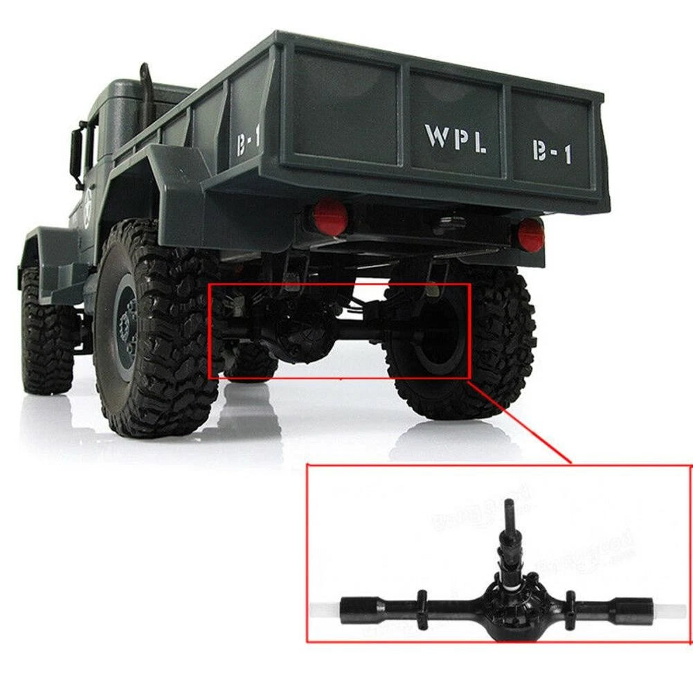 Rear Bridge Axle 1/16 Military Truck Upgrade Part Kit For WPL B-14/24 14K 24K g