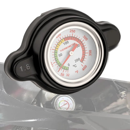 For Honda CRF450R 02-15 Radiator Cap 1.8HP w/Temp Gauge Reduces Coolant Loss