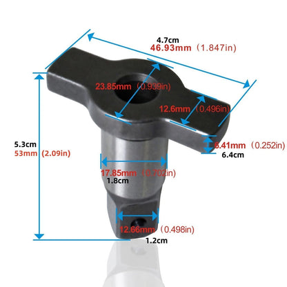 1PC For Dewalt 20V Cordless Impact Wrench Iron Adapter 12.7mm/0.5in N880093