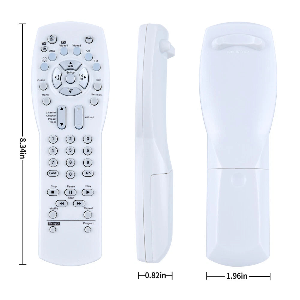 Replacement Remote Control For Bose 321 AV 3-2-1 Media Center Series I, II, III