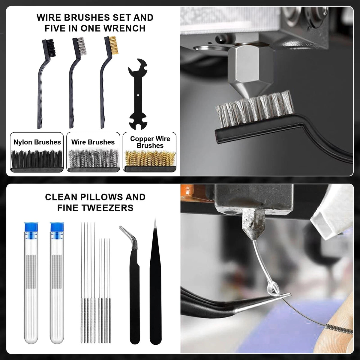 212Pcs 3D Printer Tool Kit with Accessories Bring Box...