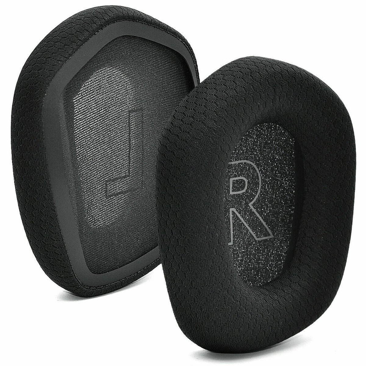 Black Ear Pads Cushion For Logitech G733 Lightspeed Wireless Gaming Headset