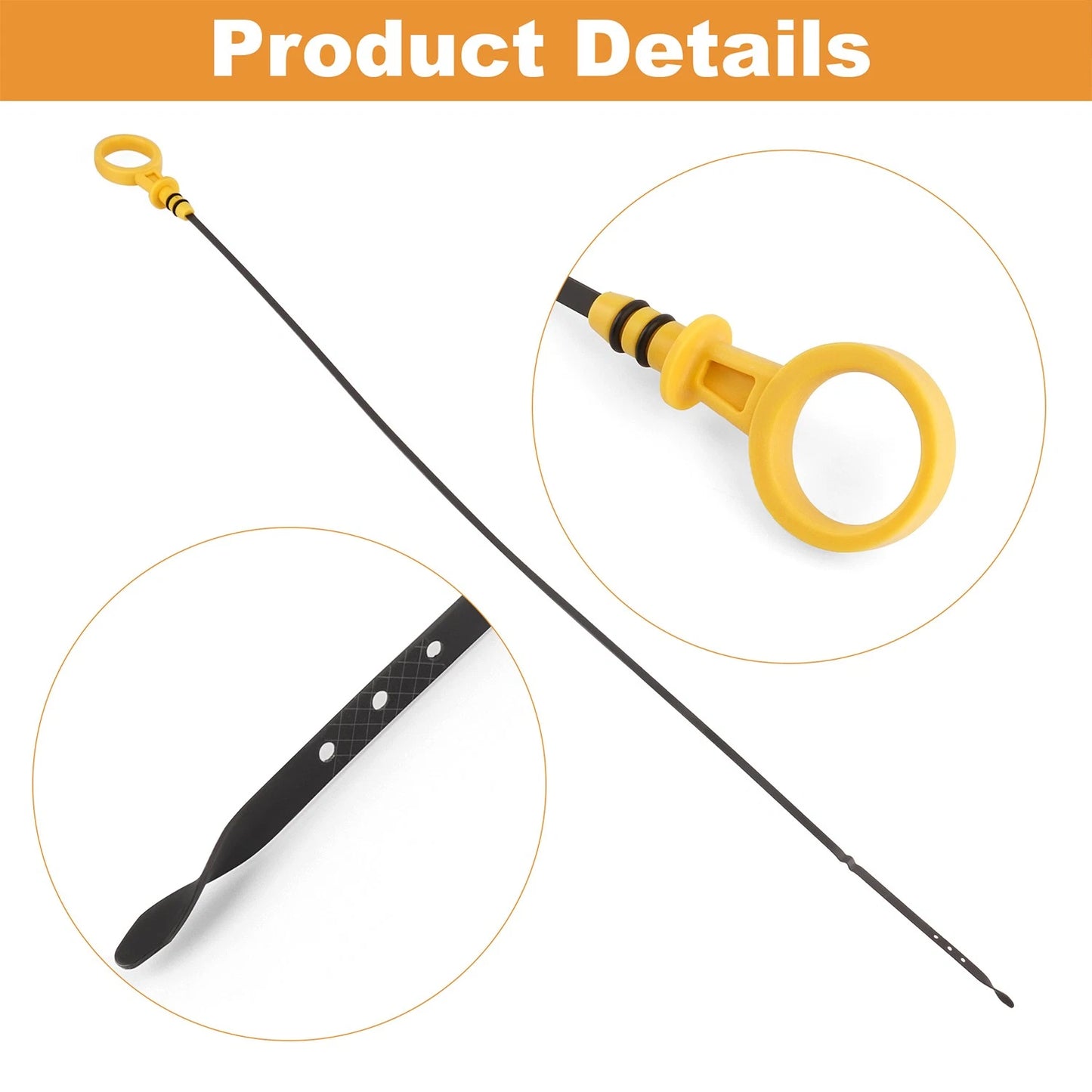 Engine Oil Dipstick 12570788 for Chevrolet Corvette 2005-2007 LS2 6.0L Engine