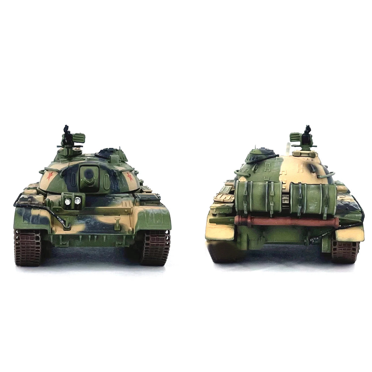 1/72 Diecast Alloy Chinese Type 59 Main Battle Tank Simulation Military Model