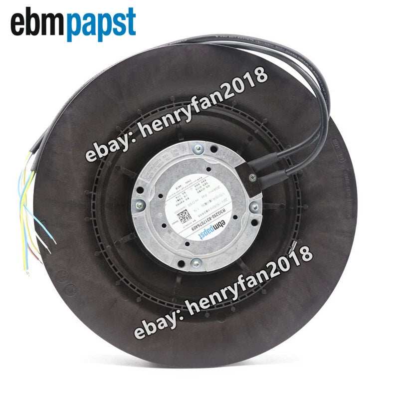 Ebmpapst R3G250-8317076409 Centrifugal Fan 220V 50/60Hz φ250MM 1.7A 170/130W Fan