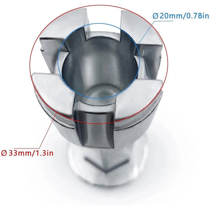 1 Pc Tub Drain Remover Wrench Tool Dual Ended Install & Remove Bath & Shower