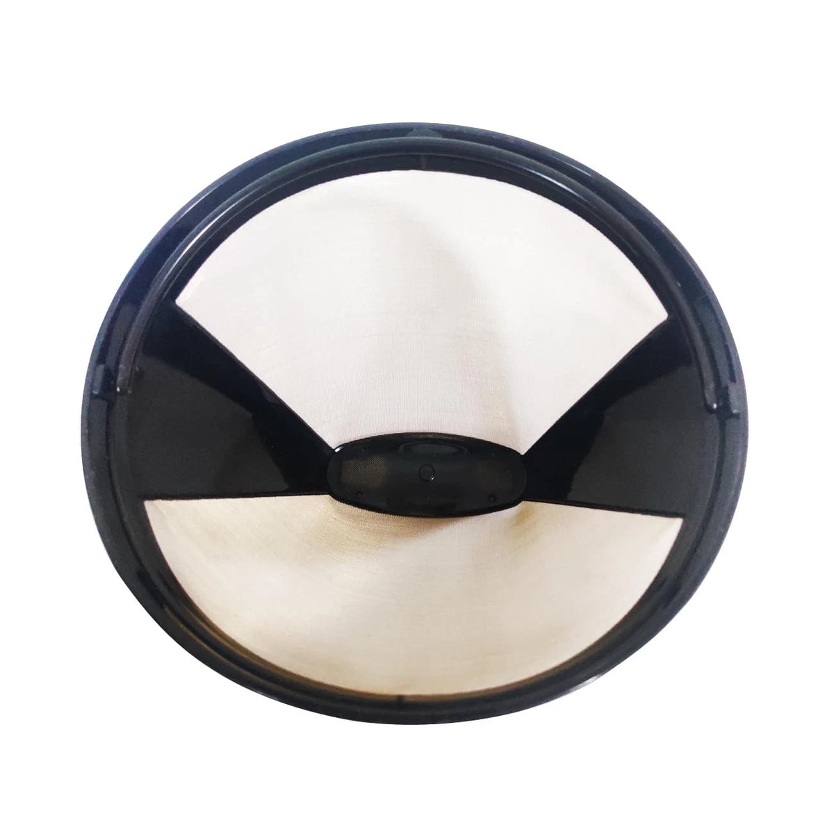 Ainreond 2Pcs Reusable Coffee Filter Basket, No.4 Cone one size, Black
