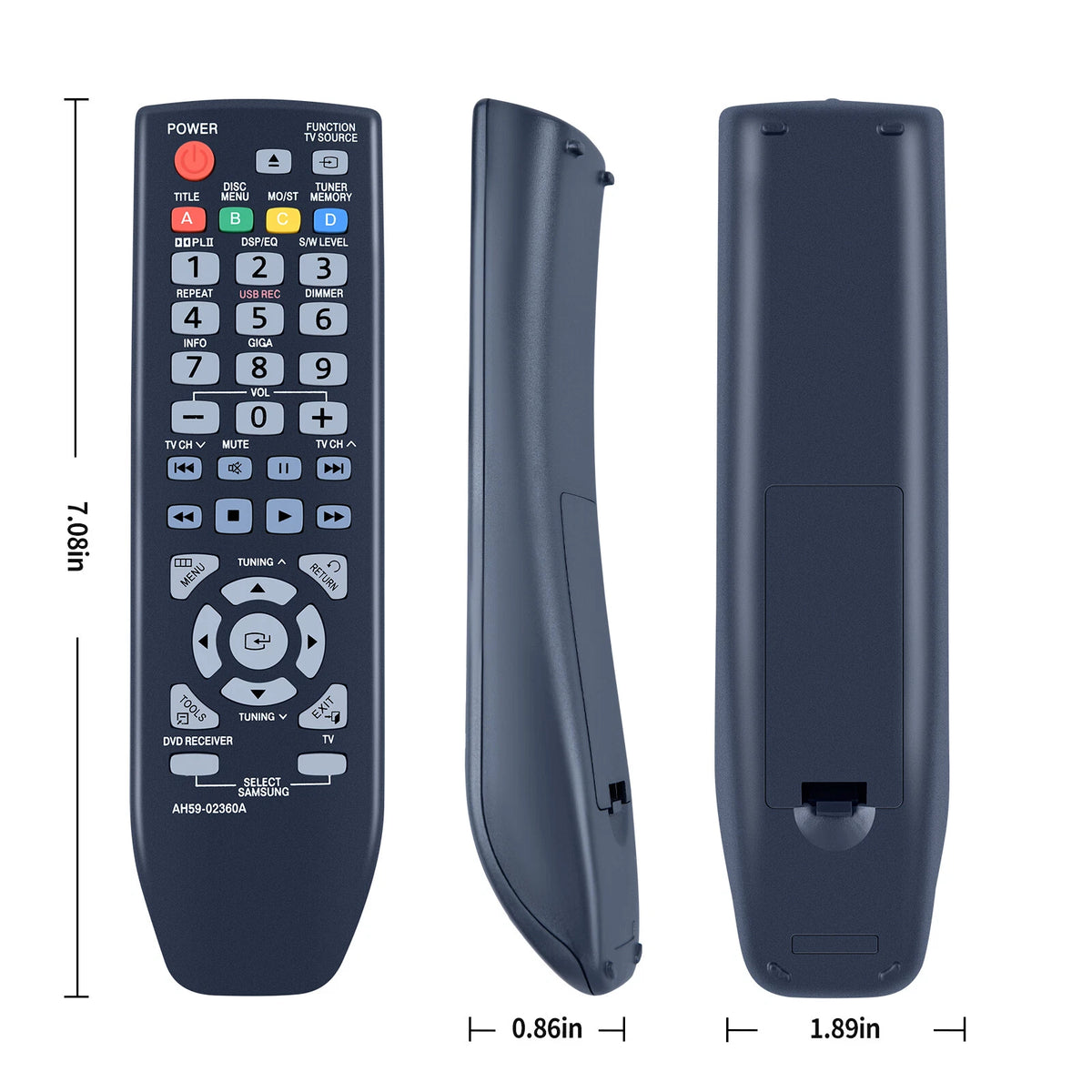 AH59-02360A Remote Control For Samsung AH59-02360A HT-D350 HT-D355 TV