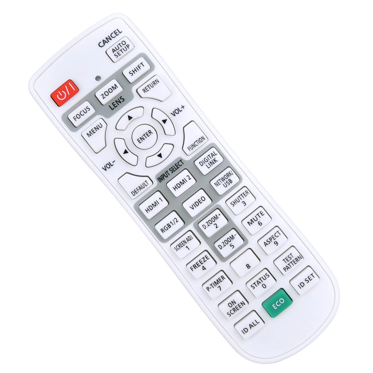 Replacement Remote Control For Panasonic Projector N2QAYA000167 PT-MW730L