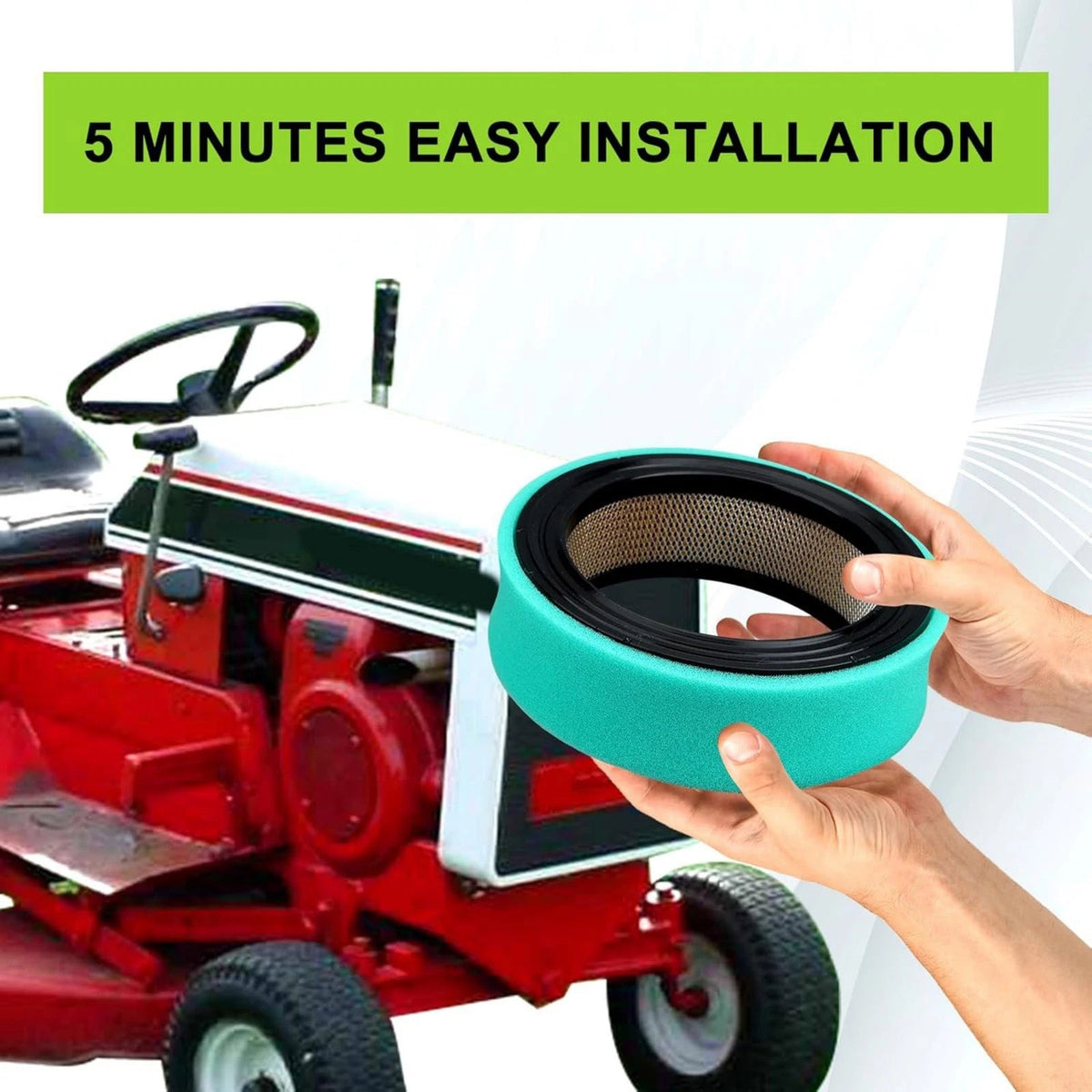 Easy Install IH-385168-R3 Lawn Mower Air Filter For Toro Greensmaster 300