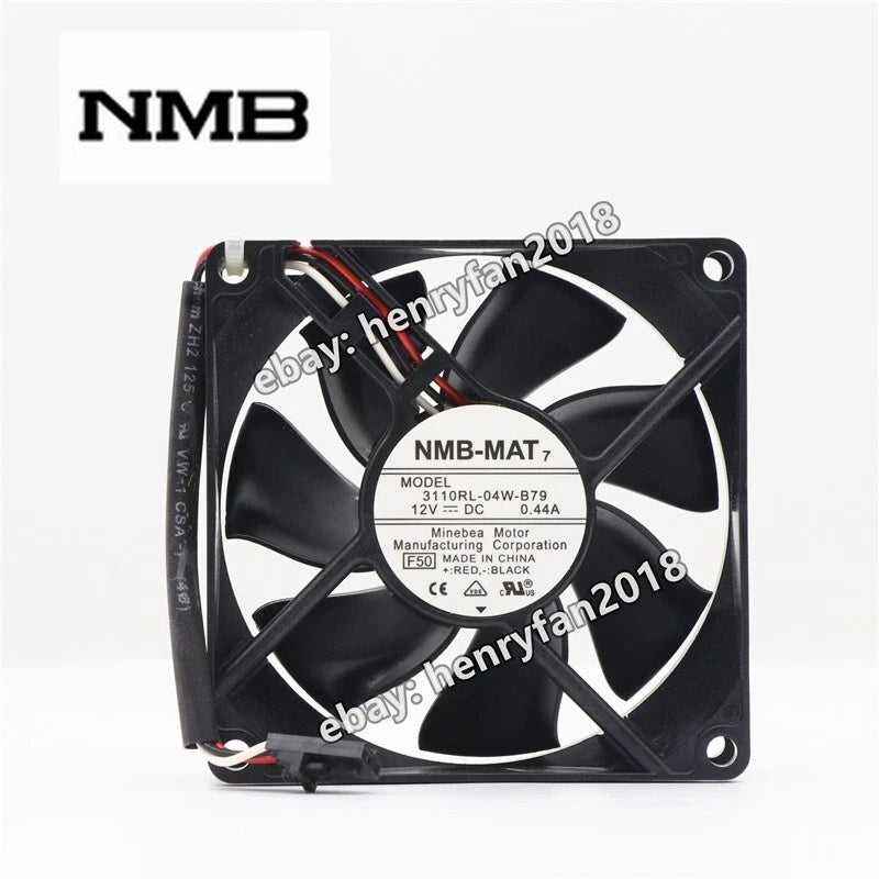 NMB Fan 3110RL-04W-B79 DC 12V 0.44A 80*80*25mm UPS power supply / Inverter Fan