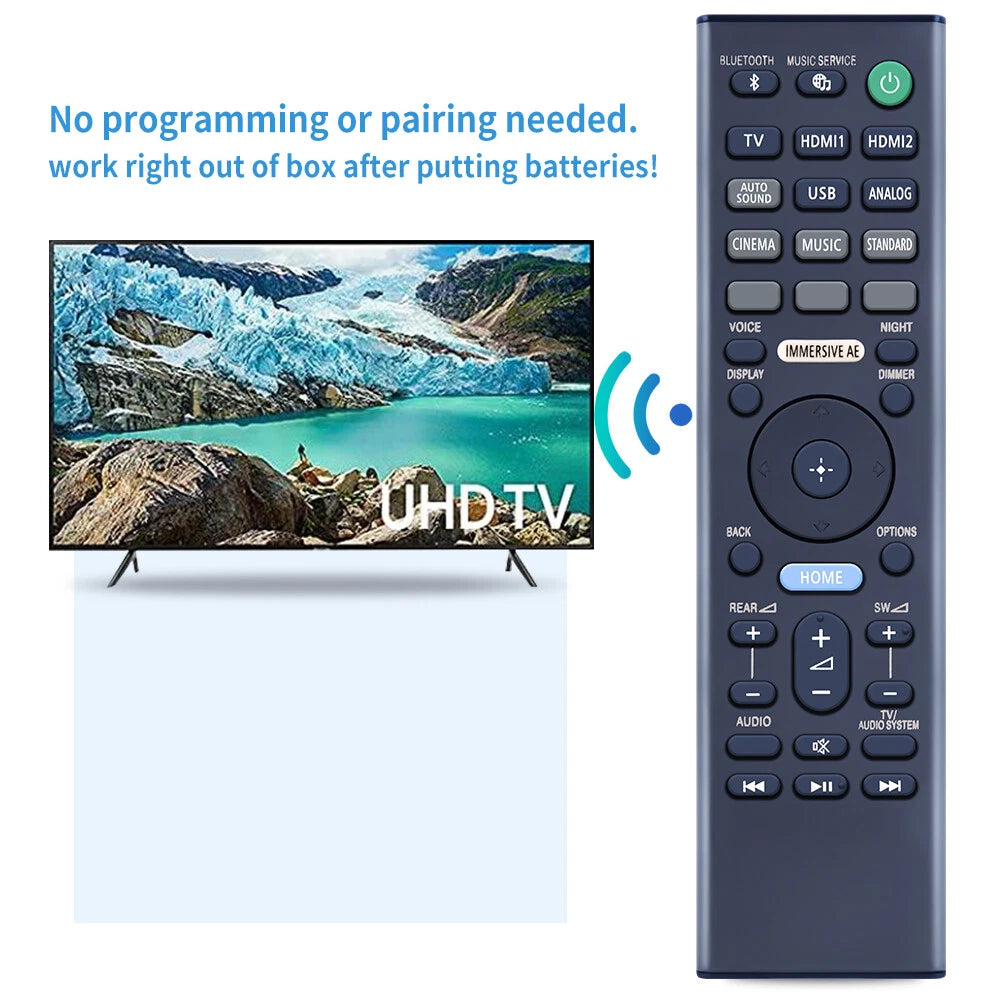 RMT-AH509U Replacement Remote Control For Sony Soundbar HT-A7000 HTA7000