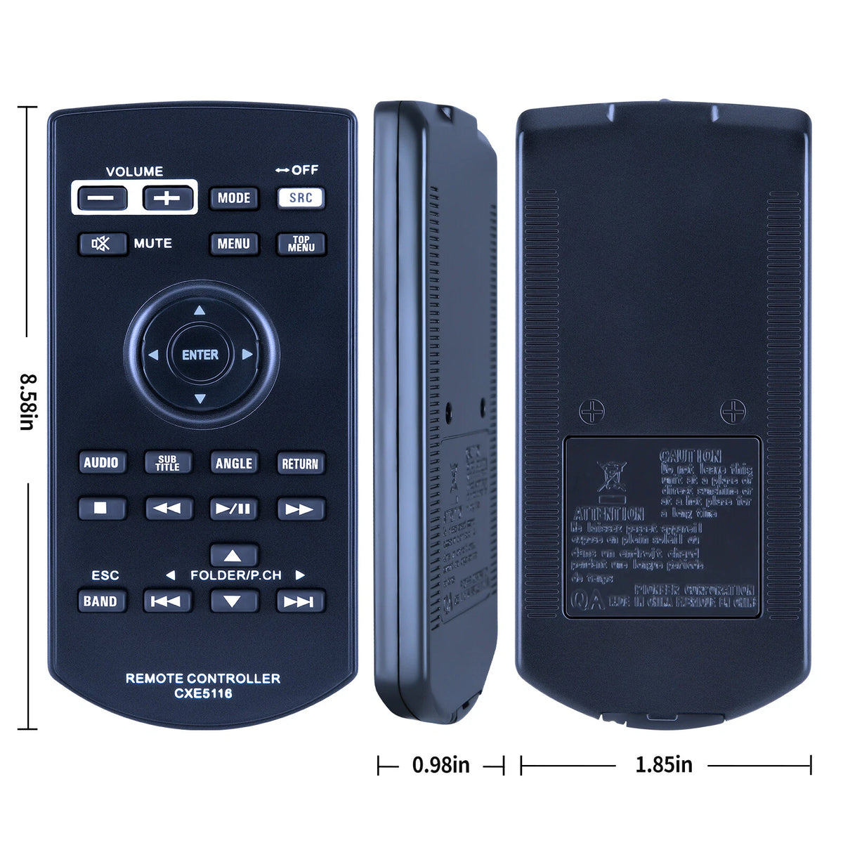 CXE5116 Remote Control For Pioneer Car Audio System DVD RDS AV Receiver AVH1300