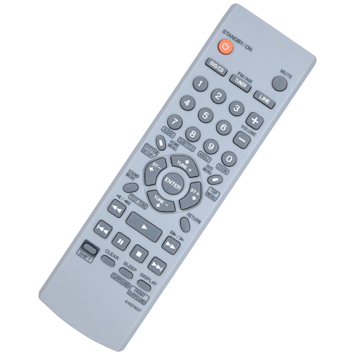 AXD7407 Replacement Remote Control For Pioneer XV-DV232 XV-DV240 XV-DV350
