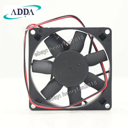 ADDA Fan AD0824HB-D71 Axial Fan 24VDC 0.14A 80*80*15MM 2-wire Slient Cooling Fan