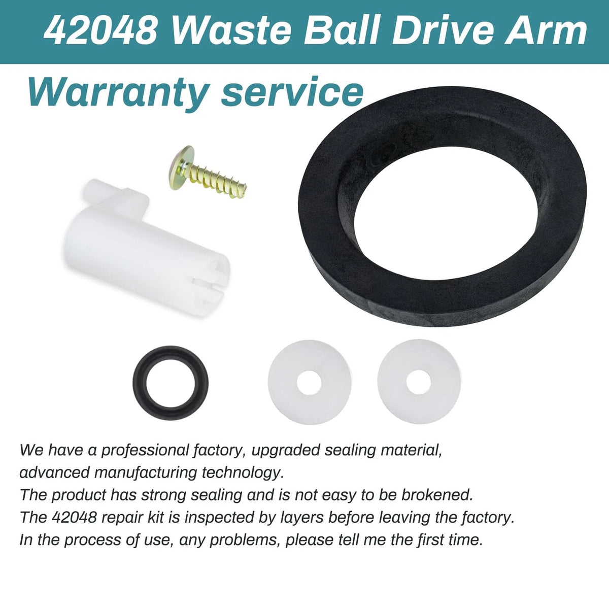 42048 Waste Ball Drive, 7 inches (W) x 10 (L) x 1 inch (H)